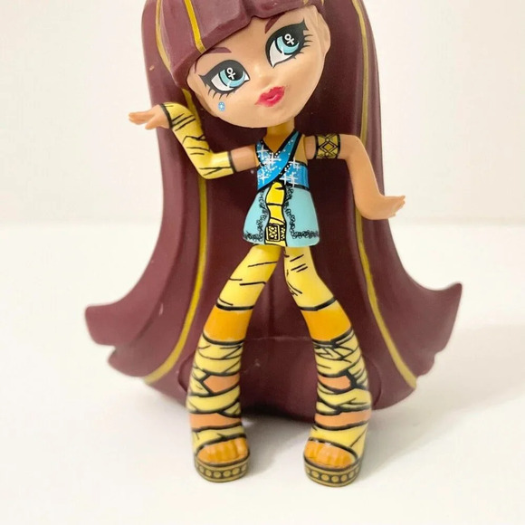 2014 Monster High Vinyl Collection Cleo De Nile 4 Inch Mini Figure Mattel - Picture 3 of 15